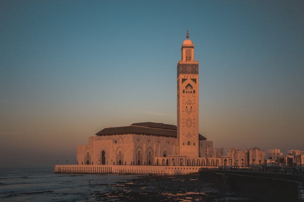 Hassan 2 mosque, Morocco 7 days tour from Casablanca