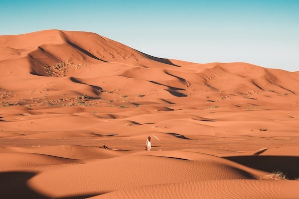 Sahara desert merzouga during 7 days tours from Casablanca